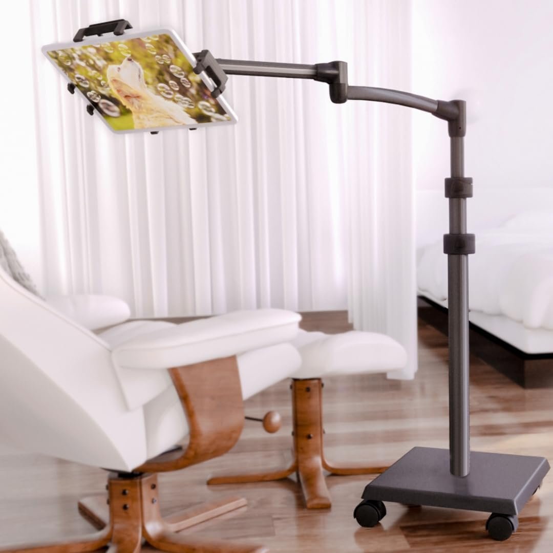 Mobile Floor-Standing Tablet Cart