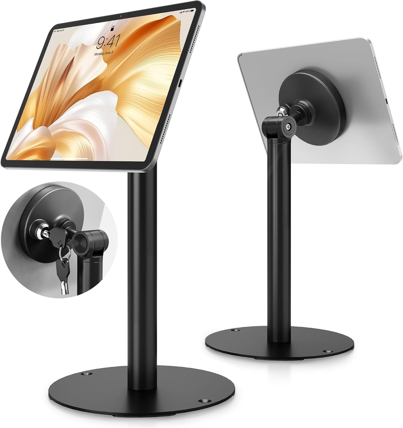 Anti-Theft Vertical Tablet Stand