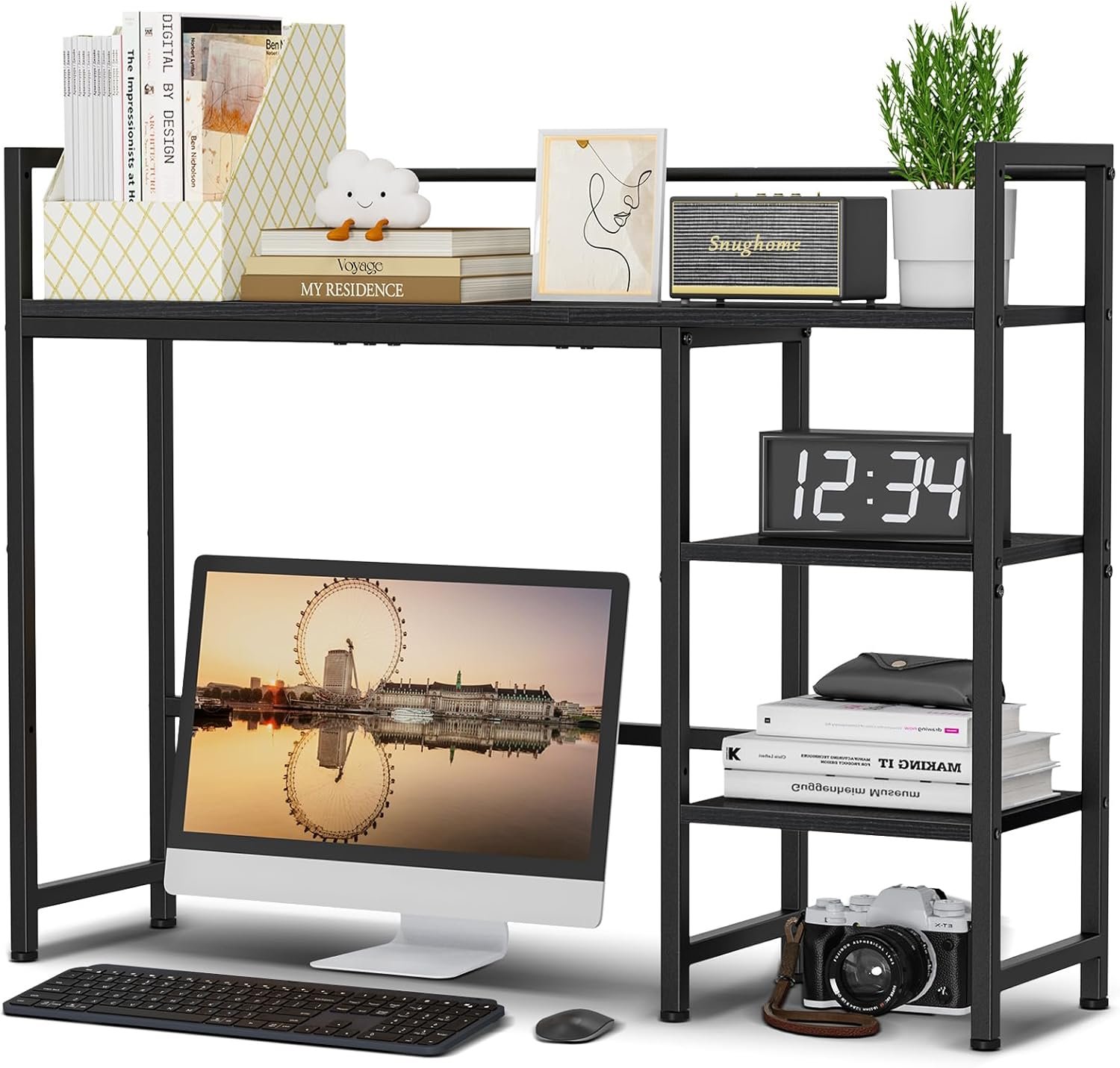 Four-Tier Desktop Storage Rack