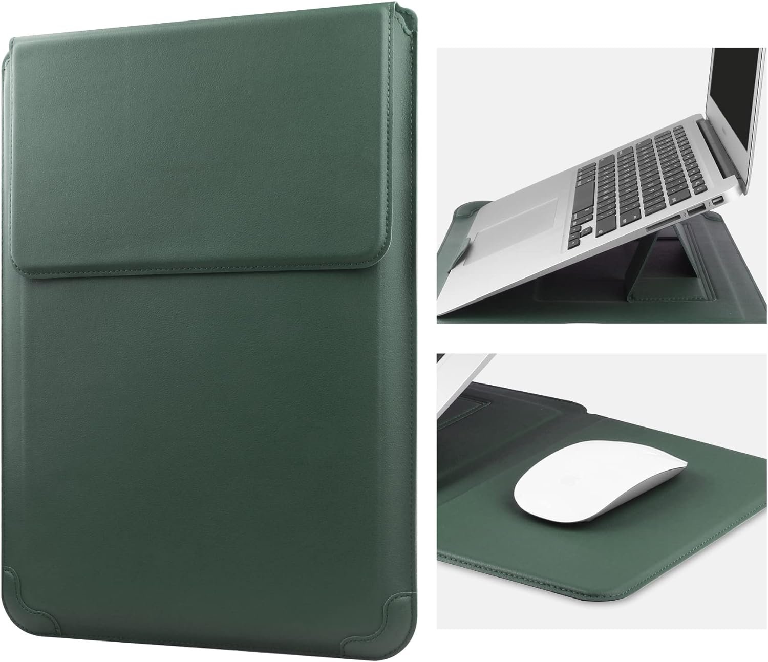 PU leather laptop protective case