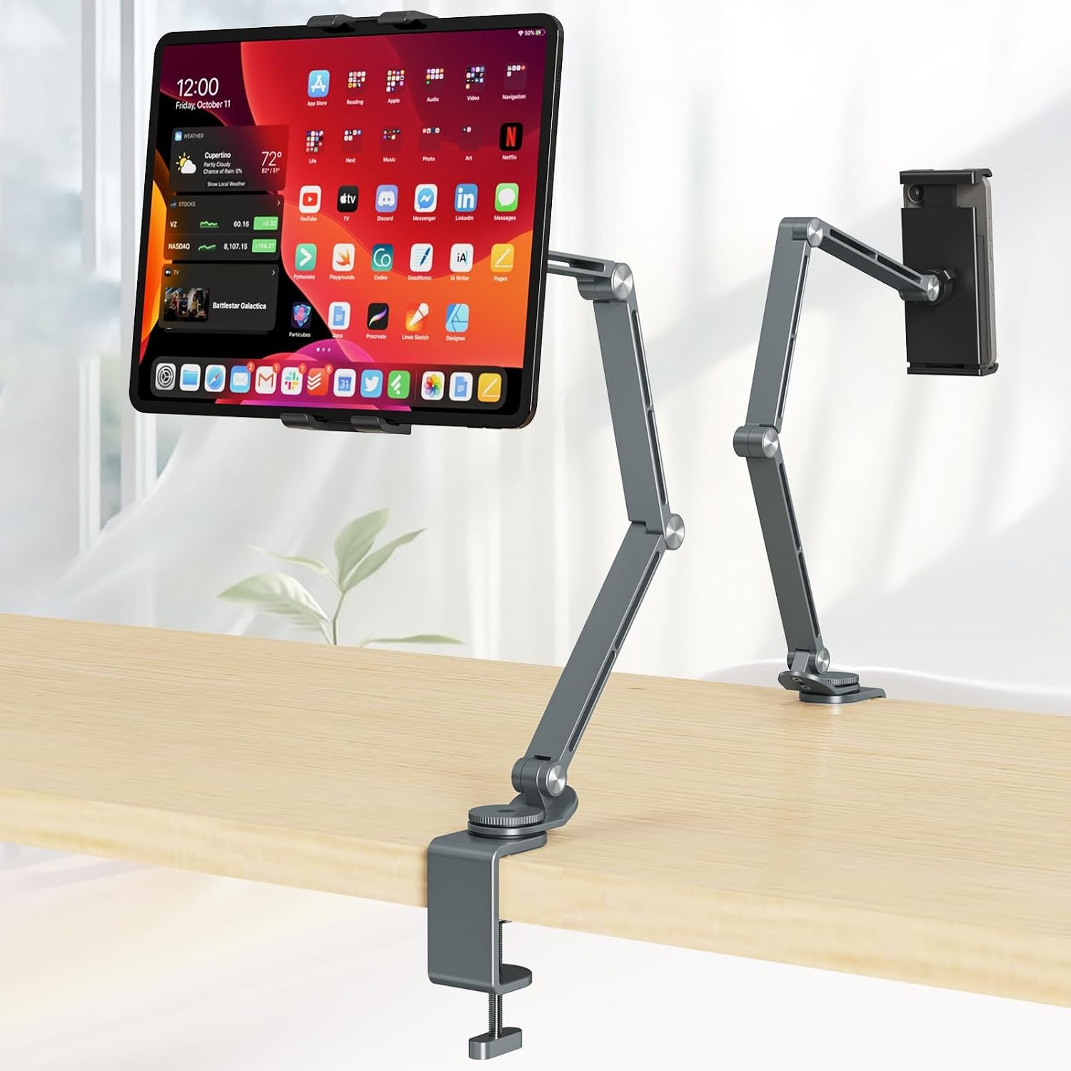 Fixed Desktop Tablet Stand